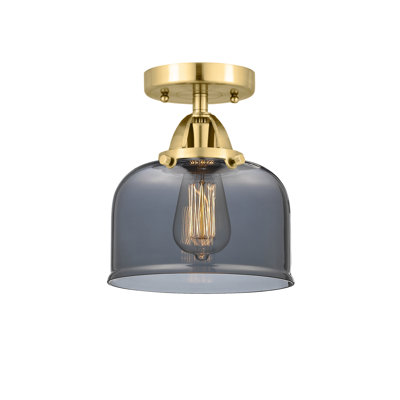 Glass Semi Flush Mount