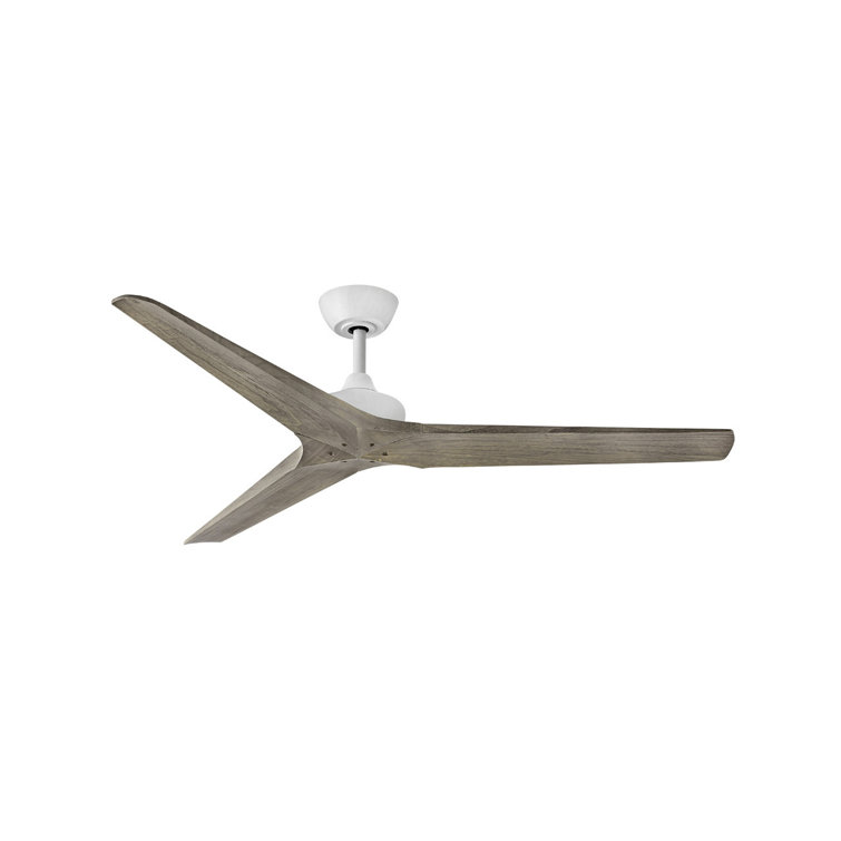 60" Chisel 3 - Blade Standard Ceiling Fan with Wall Control