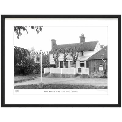 Five Ashes, The Five Ashes C1960 by Francis Frith - Single Picture Frame Print