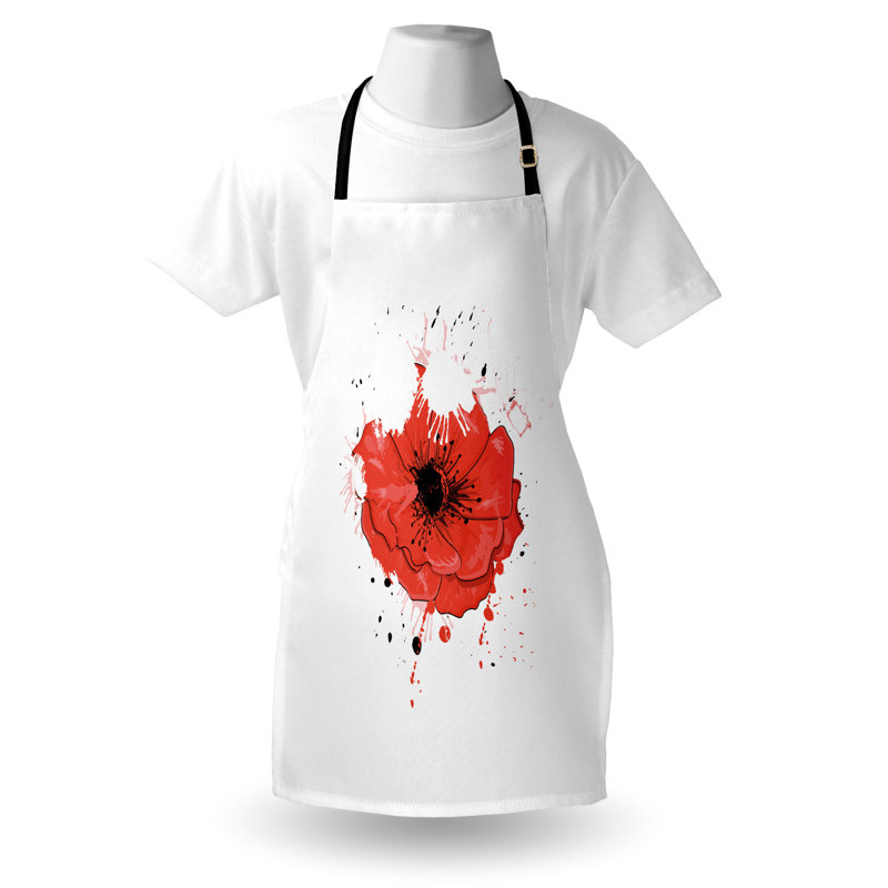 No Pattern Bib Apron