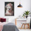 Cadre flottant Victorian French Bulldog, design par Wumples-1809318244-1809318245