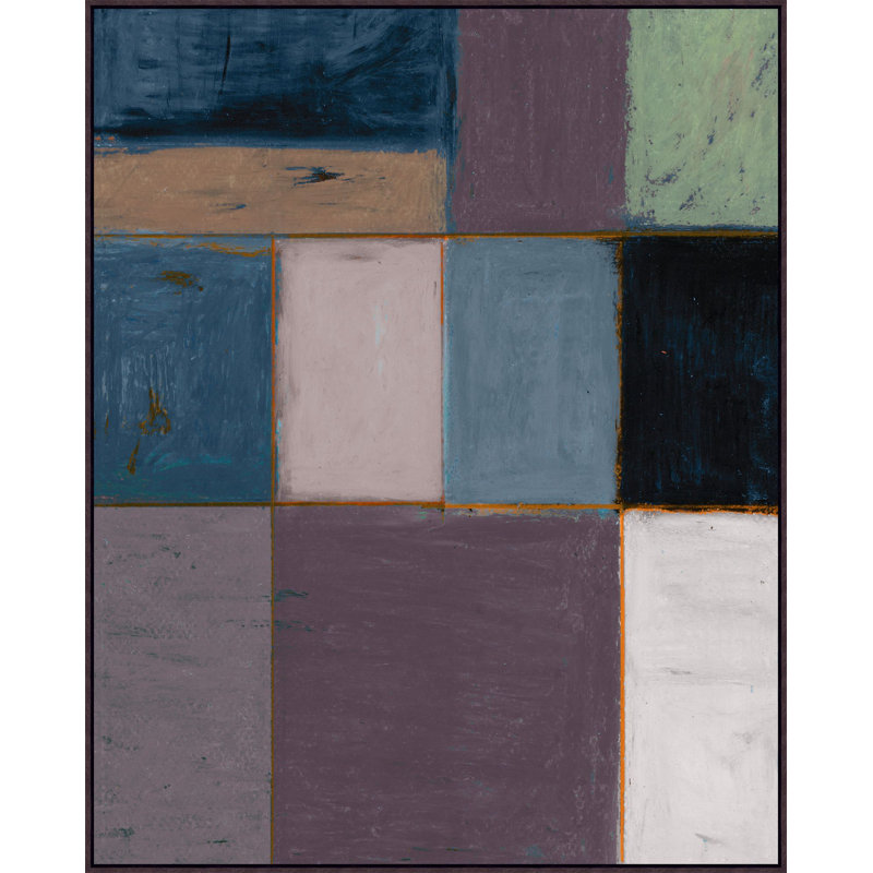 Cool Patchwork 1 Print by Lillian August