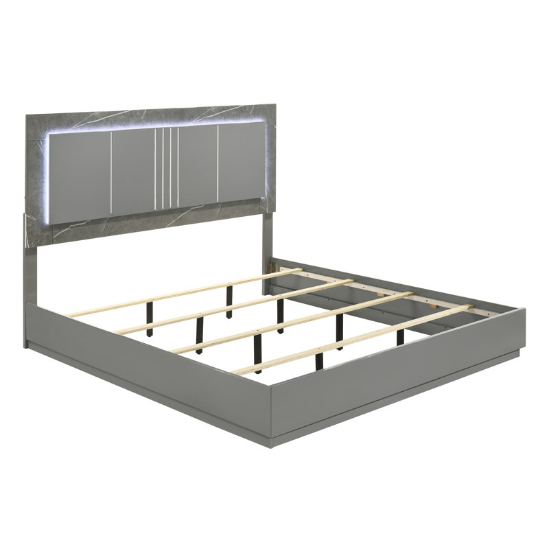 Oniskey 5PC Bedroom Set Gray, Queen