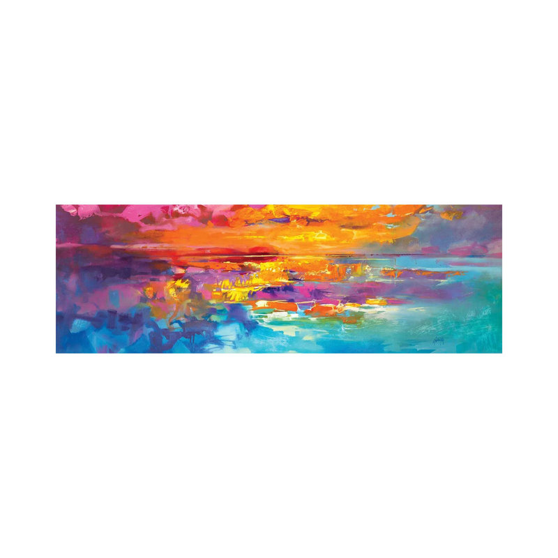 Spectrum Sunrise by Scott Naismith - Panoramic Print on Canvas, Wrapped Canvas, 121.92 cm H x 40.64 cm W x 1.91 cm D