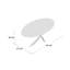 Table basse avec pieds en X Magallanes