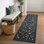 Tapis à imprimé floral et animal Alcoa