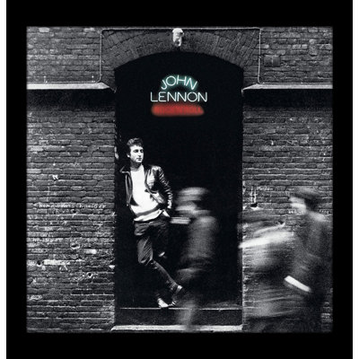 John Lennon - Rock 'N' Roll 12 x 12 Under Plexi, affiche encadrée