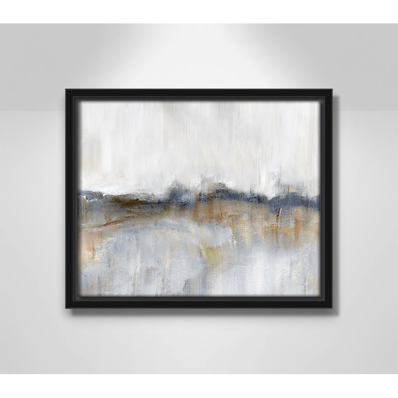 Autumnal Tide by Nan - Floater Frame Print on Canvas, 9.5'' H x 11.5'' W x 2'' D, Black Framed