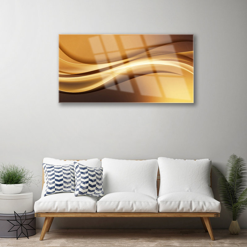 Art Abstract - No Frame Print on Glass