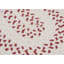 Tapis réversible en mélange de laine bois de rose Talamantez-849674662