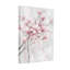 Plantes et fleurs de magnolia rose sur fond gris-151051902