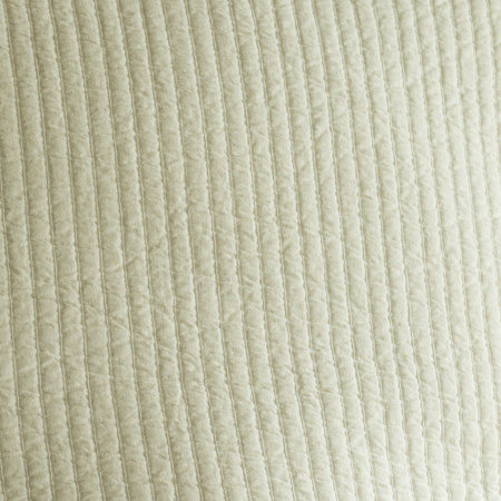 Hudson Stripe Coverlet Set, Queen, Cream