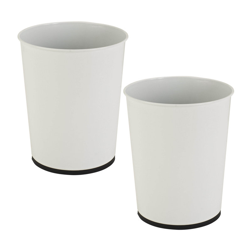 Corbeille pour déchets 5 gallons, Blanc