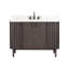 Meuble-lavabo sur pied simple 49 po avec plateau en quartz Blakely-92320002-92320003