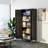 72" H x 31.5" W x 16.5" D Metal Storage Cabinet with Lockable Doors and Shelves-81690115