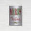«Merry Christmas» par Mollie B, métal-102001923