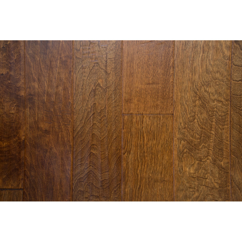 Parquet en bois d'ingénierie Birch Hartford de 0,37 po d'épaisseur x 5 po de largeur