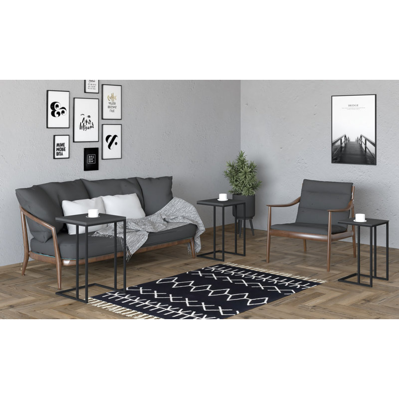 Puqa Design Coffee Table, Black
