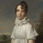 Portrait Of Emma Jane Hodges Print by Charles Howard Hodges