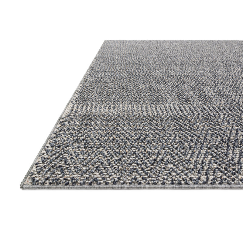 Hauge Geometric Indoor / Outdoor Rug, Runner 2'2" x 5'9"