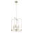 Keldric 4-Light Pendant in Brushed Nickel-364132466