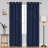 Cohmer Polyester Room Darkening Curtain Pair-1496625866-1496625863