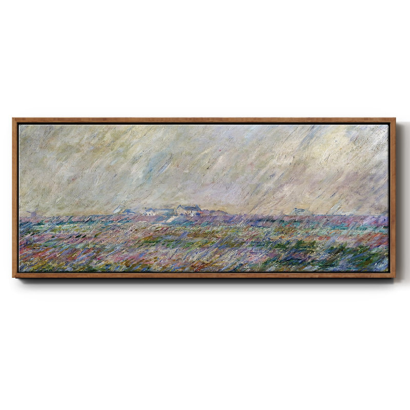 La pluie, 1886 - Toile encadrée