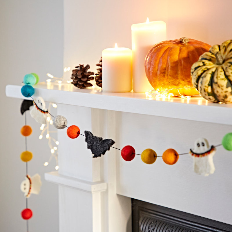 Felt Ghost Garland