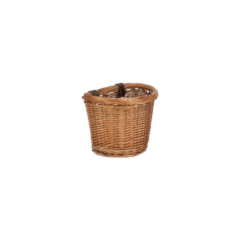 Wicker Heritage Oval Bicycle Basket