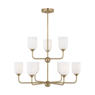 Emile Extra Large Chandelier from Generation Lighting 