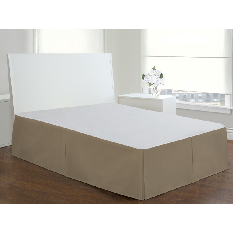 Today's Home Tailored Bed Skirt, Full, Mocha