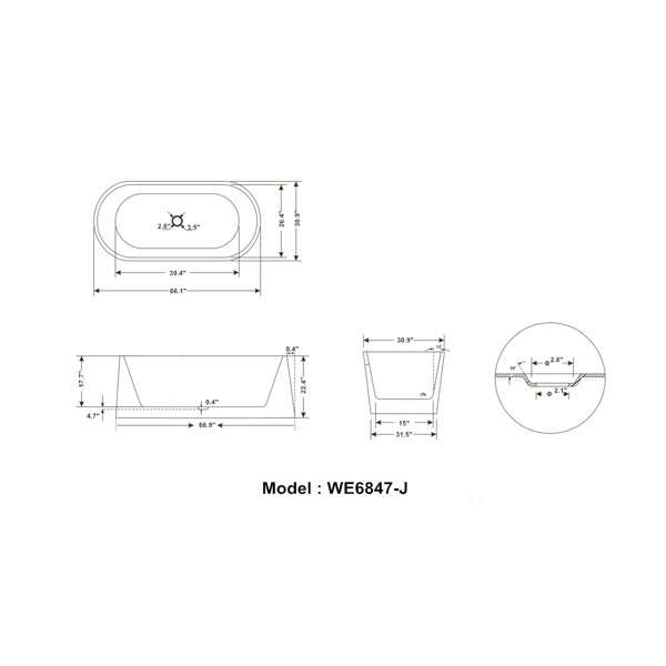 Dimensions du produit