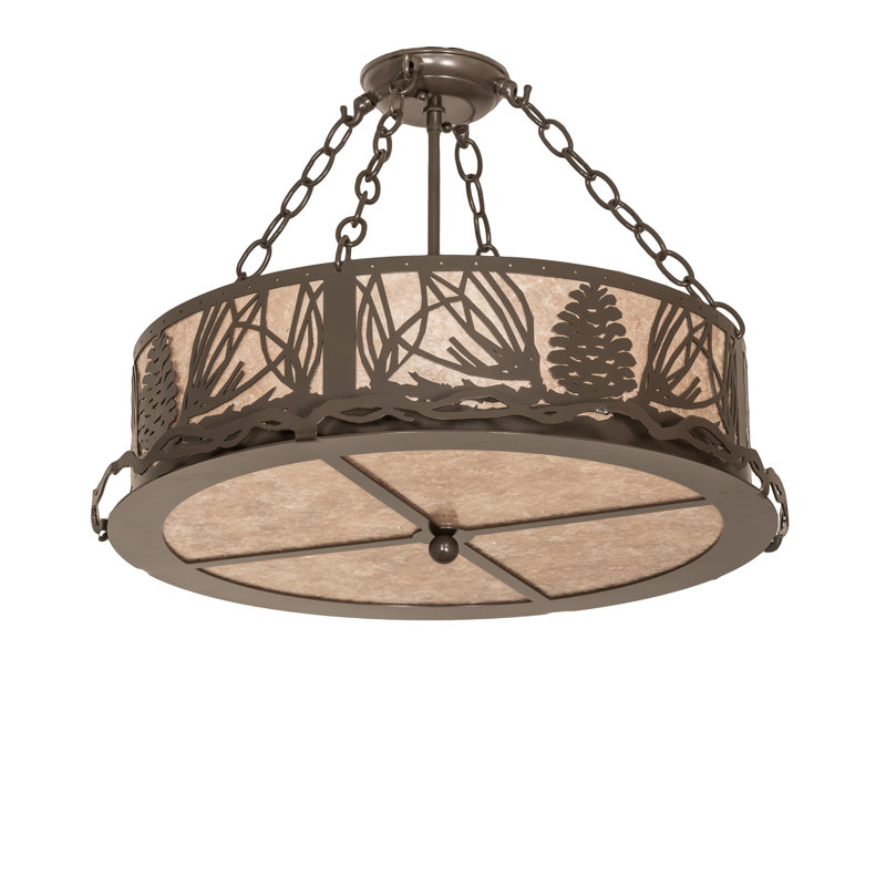 Gunthrop 4 - Light Semi Flush Mount