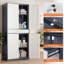 71" Metal Storage Cabinet, Garage Storage Organizer with Locking Doors, Drawer and Adjustable Shelves-316919406