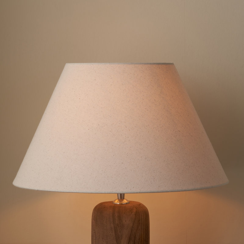 Deason Linen Empire Lamp Shade, 17cm H x 25cm W x 25cm D