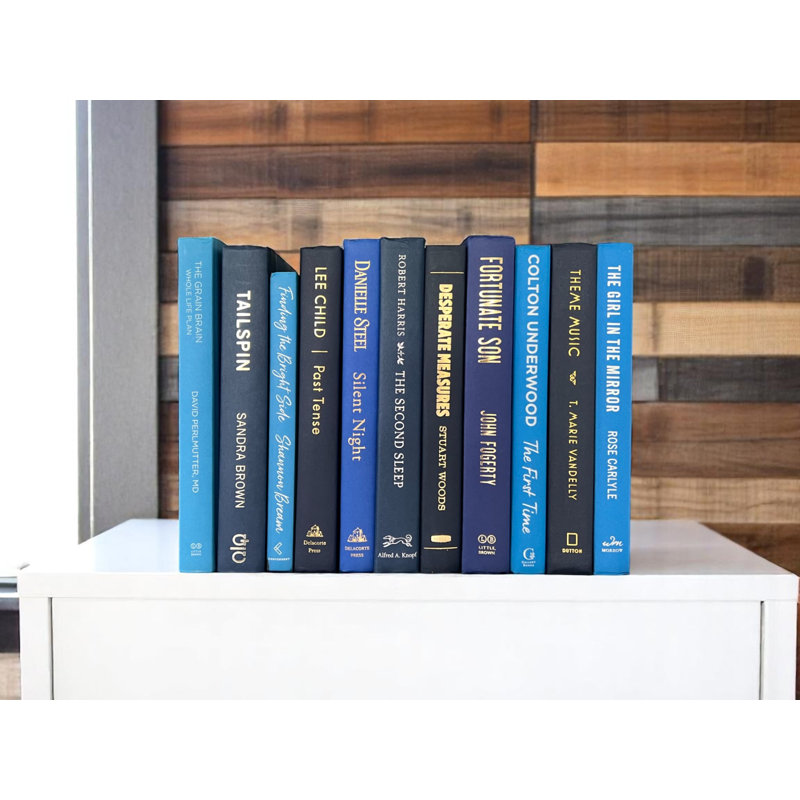 Livres décoratifs Blue Story (au pied)