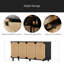 Meuble télé avec rangement Buffet Accent Natural