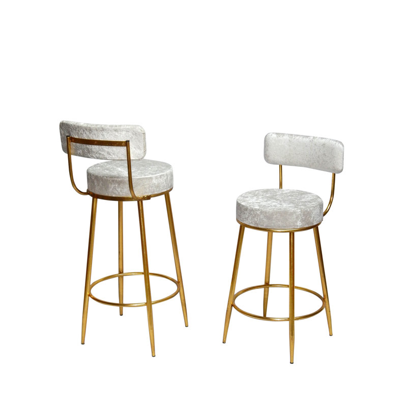 Unassamble Back Counter Stool, Bar Stool (28.5" Seat Height)