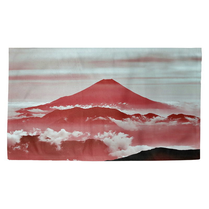Paillasson d’intérieur mt. fuji dobby Fawcett, Rectangulaire 2 pi 1,5 po x 3 pi 4 po