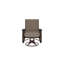 Belle Isle Sling Aluminum Frame Dining Height Swivel Rocker with Marine Grade Polymer Arm Accent-1423646800-1423646801