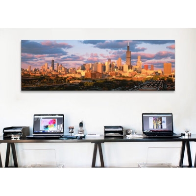 «Cityscape Chicago, Illinois», reproduction de photo sur toile
