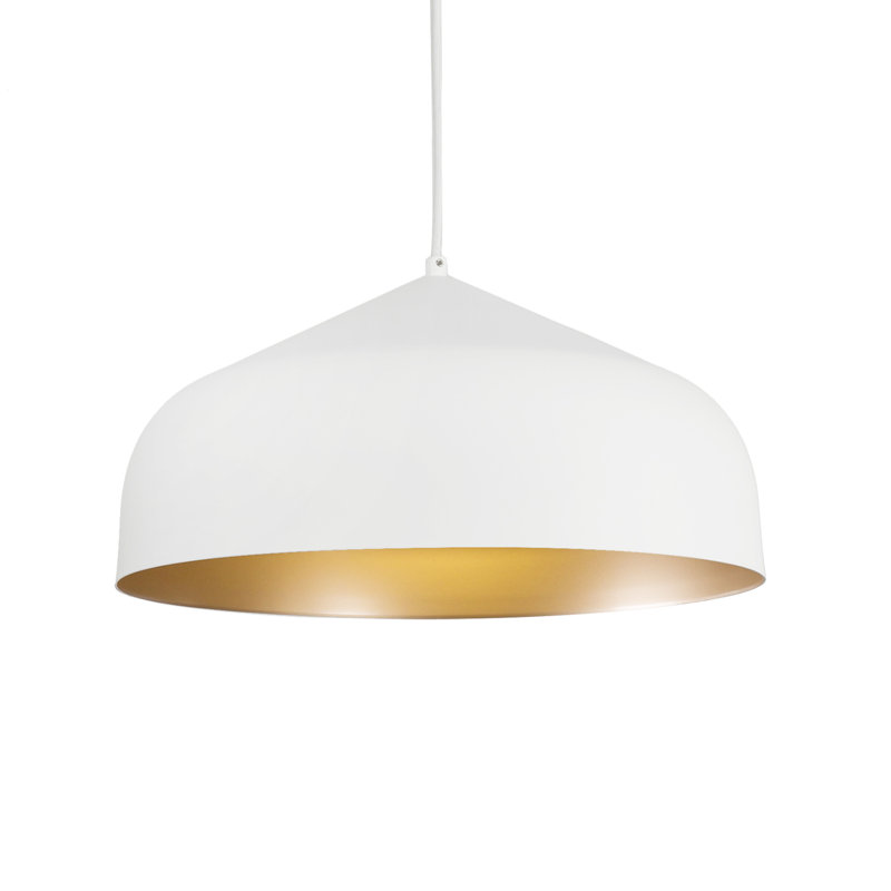 Helena 1 - Light Pendant, Black, Black/Gold, No Bulb Included