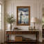 Art mural rétro sur toile, ciel orageux-1436481028