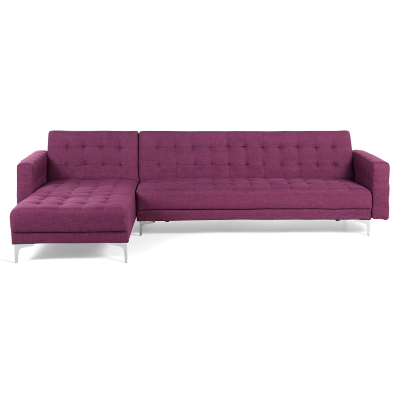 Bill 4 Seater Sofa Bed, Violet