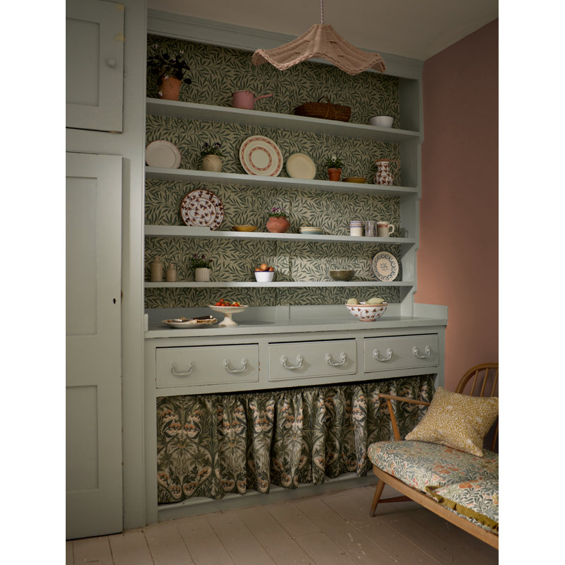 Bluebell Fabric, Leafy Arbour