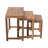 Preesall 24'' tall Solid Wood Nesting Tables
