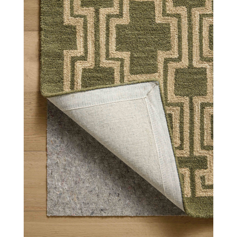 Tapis mousse / beige Jeremiah Brent x Loloi Barrow, Rectangle 8'6" x 11'6"
