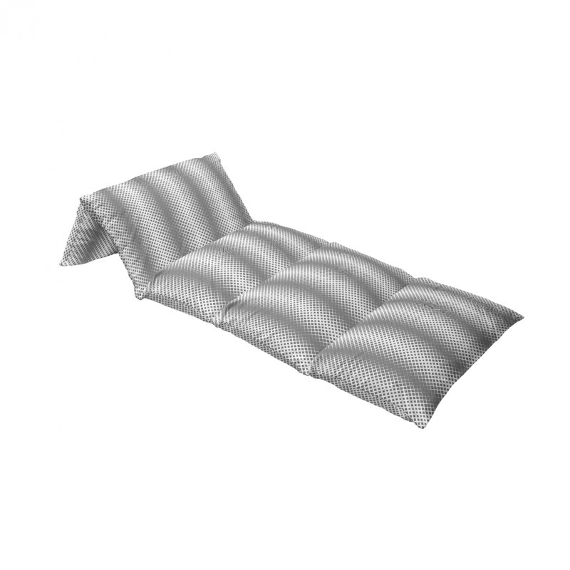 Housse de coussin d'extérieur carrée, H 2 po x l 36 po x P 88 po