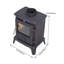 Lily Manor 40cm W Black Electric Stove with 5120 BTU