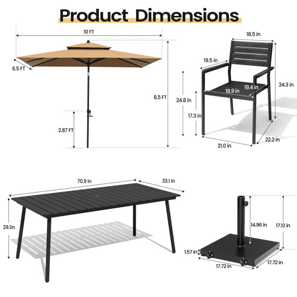 Dimensions du produit